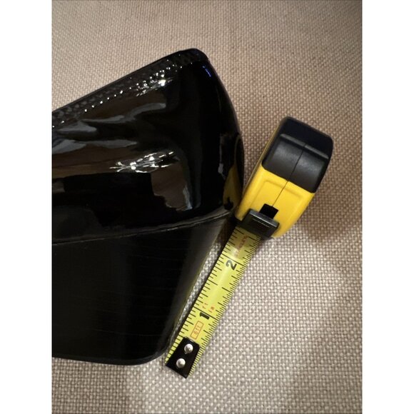 Cole Haan black patent leather wedge heels Grand Zero OS sz 9 office comfy - Picture 9 of 9